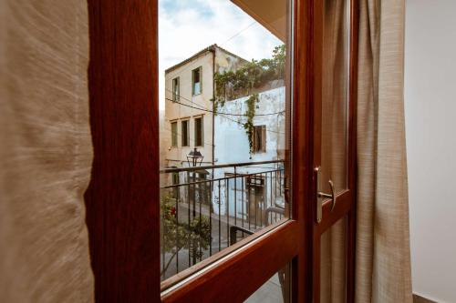 Balkón nebo terasa v ubytování Deluxe Suites