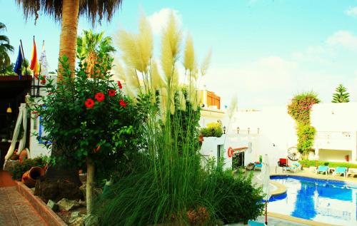 Πισίνα στο ή κοντά στο Villa Columbus Rooms and Restaurant