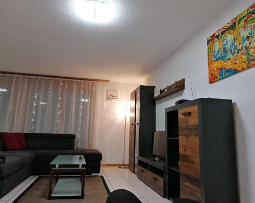 TV a/nebo společenská místnost v ubytování Studio Noyer C