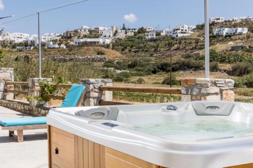 Γενική θέα στο βουνό ή θέα στο βουνό από  αυτό το κατάλυμα σε φάρμα