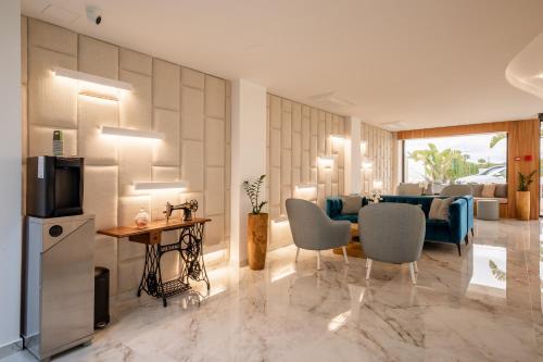 Η κουζίνα ή μικρή κουζίνα στο Lagos Atlantic Hotel