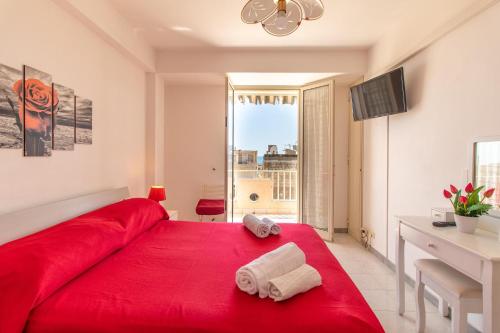 Postel nebo postele na pokoji v ubytování Casa Riviera