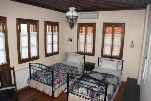Cama o camas de una habitación en Guesthouse Kolenti