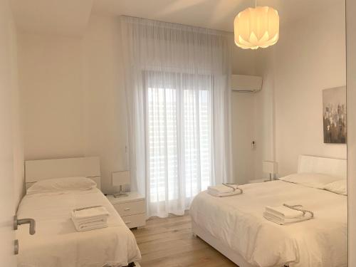 Säng eller sängar i ett rum på Residence D'azeglio