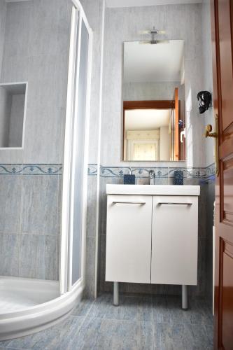 Koupelna v ubytování CASA RAICHU