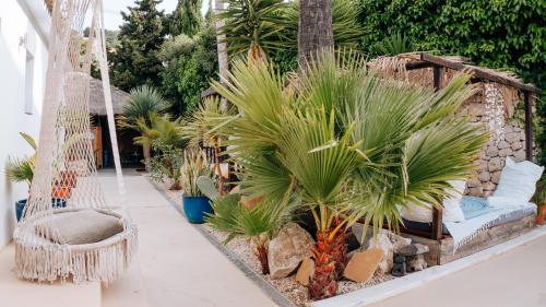 Caballito de Mar Boutique Hotelにある庭