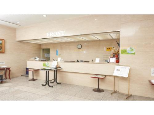 a view of a front desk of a hospital at Famy Inn Makuhari - Vacation STAY 16033v in Chiba
