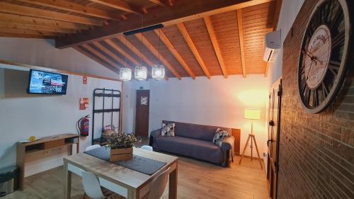 Χώρος καθιστικού στο Casa do Moleiro