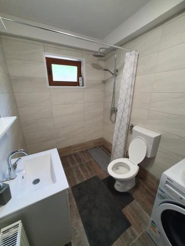 Koupelna v ubytování Apartments Sertic 4 stars