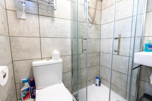Koupelna v ubytování Flat 04 Studio flat close to Aylesbury town and Station Free Parking