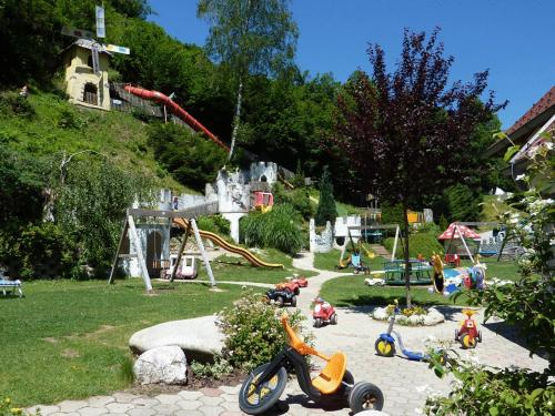 Zahrada ubytování Smileys Kinderhotel