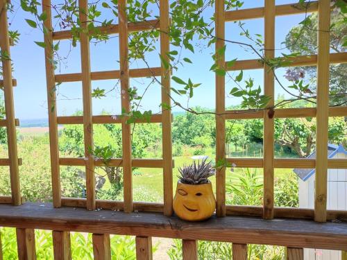 Zahrada ubytování Gîte Les Bourdettes