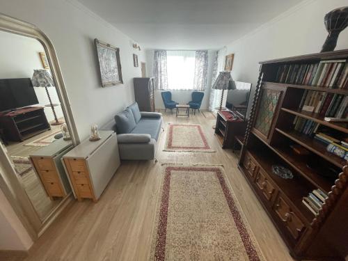 Χώρος καθιστικού στο Cadet Holiday Apartman Ezüstpart Siófok