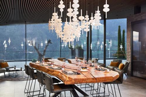 Εστιατόριο ή άλλο μέρος για φαγητό στο Hotel Das Sonnenparadies