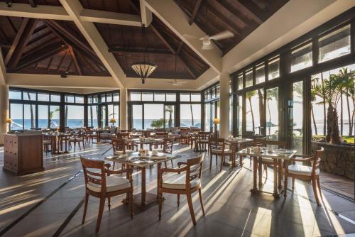 Reštaurácia alebo iné gastronomické zariadenie v ubytovaní The Residence Mauritius