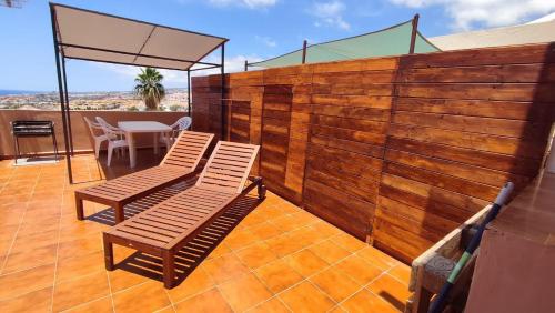 Balkón alebo terasa v ubytovaní Terrace Oceanview