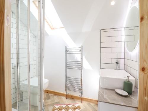 Koupelna v ubytování Little Nook