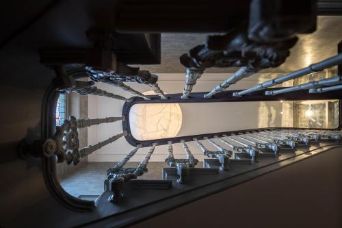 a close up of a music keyboard with a mirror at Lincombe Hall Hotel & Spa - Just for Adults in Torquay
