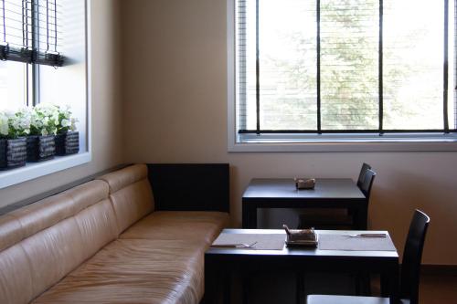 Posezení v ubytování G Hotel Ancona