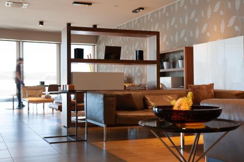 Posezení v ubytování G Hotel Ancona