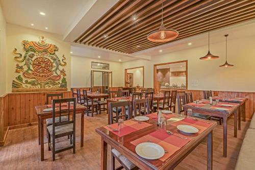 Restaurace v ubytování Sterling Park Kalimpong
