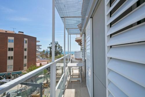 A balcony or terrace at Apartamentos Pepita Bandert