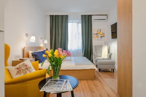 Kép Cosy and Stylish Studio next to Sofia's Central Market Hall szállásáról Szófiában a galériában