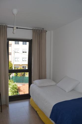 Posteľ alebo postele v izbe v ubytovaní Precioso apartamento con garaje en Ares.