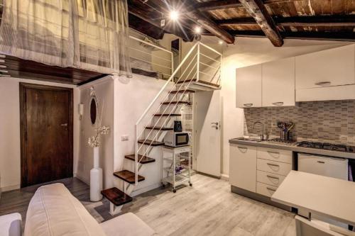 Η κουζίνα ή μικρή κουζίνα στο Moro Magenta 4 Casa e Appartamento per Vacanze