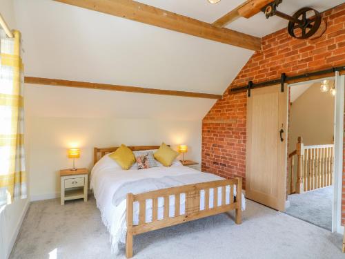 Katil atau katil-katil dalam bilik di Acorn Lodge