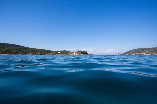 a view of a large body of water at Apartman Kolura Vis in Vis
