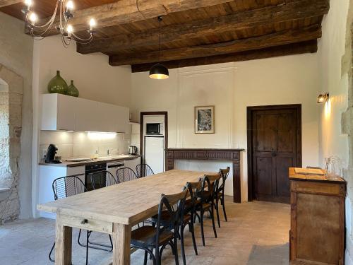 Dapur atau dapur kecil di Chateau de Latour sur Sorgue