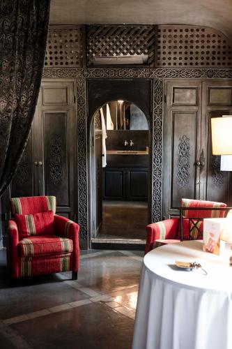 Un lugar para sentarse en Riad Le Rihani