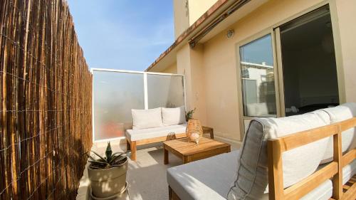 T2 Bricka La Terrasse de la plage, Moderne, équipé, Lumineux photo 7