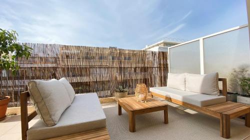 T2 Bricka La Terrasse de la plage, Moderne, équipé, Lumineux photo 8