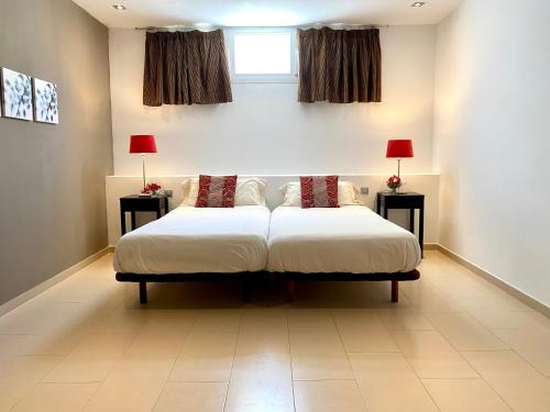 Cama o camas de una habitación en Coral Villas