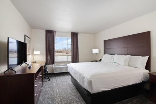 Postel nebo postele na pokoji v ubytování Cobblestone Inn & Suites - Yuma