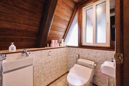 Kylpyhuone majoituspaikassa LOGIN OKINAWA -country-