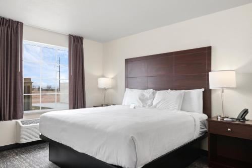 Postel nebo postele na pokoji v ubytování Cobblestone Inn & Suites - Yuma