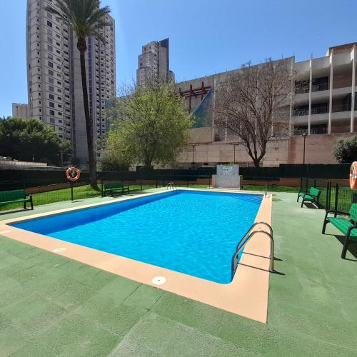 Fotografie z fotogalerie ubytování Apartment Glamour Alhambra Rincon de Loix Benidorm-sea view-free parking, Wi-Fi, pool, new air conditioning v destinaci Benidorm