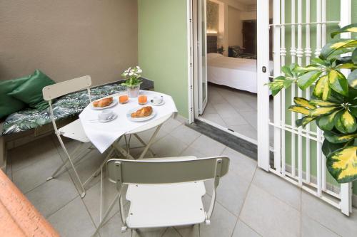 Χώρος καθιστικού στο Hotel Residence Laigueglia free parking