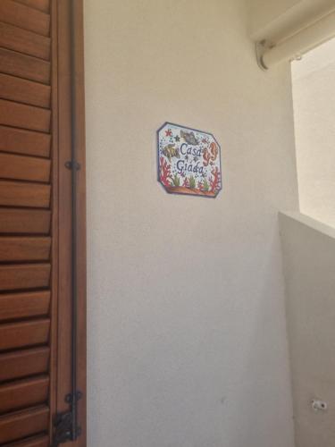 サン・ヴィート・ロ・カーポにあるCasa GIADAの浴室の看板