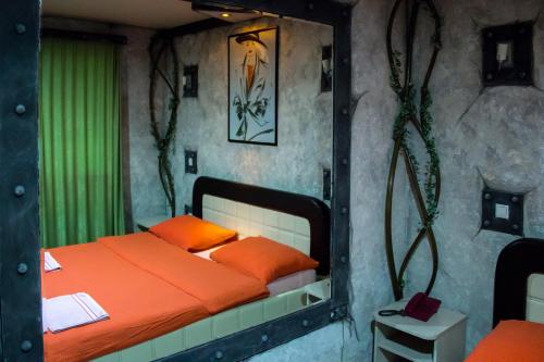 Postel nebo postele na pokoji v ubytování Motel Dani