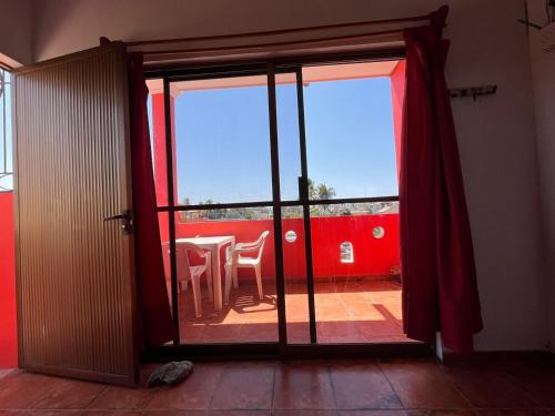 Balkoni atau teres di Hotel y Bungalows Bugambilias