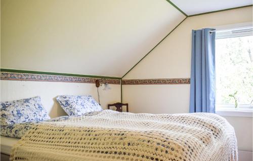 Ένα ή περισσότερα κρεβάτια σε δωμάτιο στο Lovely Home In Sauda With Wifi