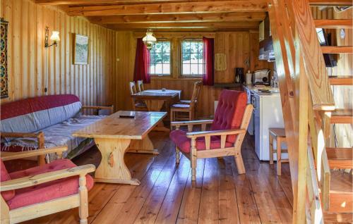 Posezení v ubytování Bjertnes Turistgård