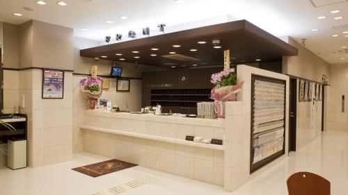 Lobbyn eller receptionsområdet på Toyoko Inn Kyoto Biwako Otsu