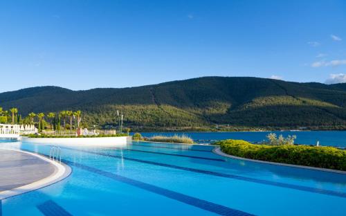Bazén v ubytování La Blanche Island Bodrum nebo v jeho okolí