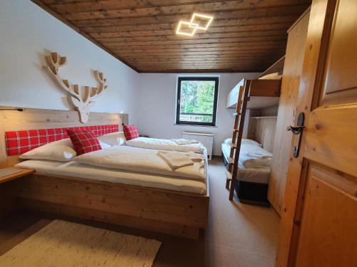 Postel nebo postele na pokoji v ubytování Apartment Metzger - Steinbock Lodges