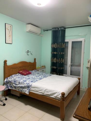 Cama o camas de una habitación en CHAMBRE D'HOTE ISOLA BELLA
